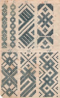 Litauisches Webmuster 1